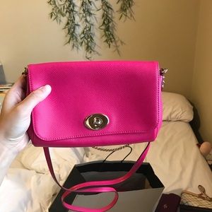 (Hot) Pink coach purse